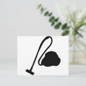 Staubsauger Postkarte (Stehend Vorderseite)