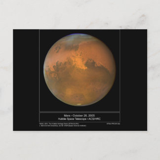Staubsturm auf Mars-Karten und Postkarten