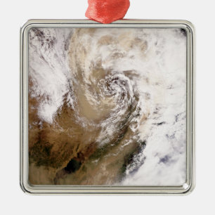 Staubsturm in der NordChina Ornament Aus Metall