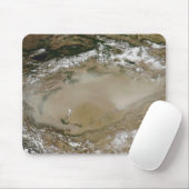 Staubsturm in der Taklimakan-Wüste, China Western Mousepad (Mit Mouse)