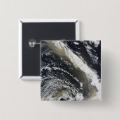 Staubsturm über dem Tasmansee Button (Vorne & Hinten)