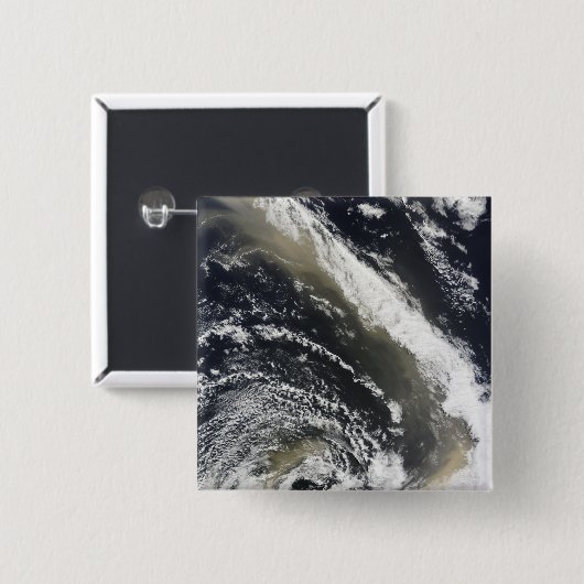 Staubsturm über dem Tasmansee Button (Vorne & Hinten)