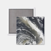 Staubsturm über dem Tasmansee Magnet (Vorderseite/Rückseite)