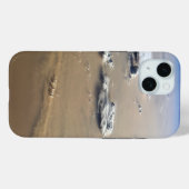 Staubsturm über die Sandmeere der Wüste Sahara. Case-Mate iPhone Hülle (Rückseite (Horizontal))