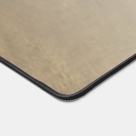 Staubsturm über die Sandmeere der Wüste Sahara. Schreibtischunterlage (Ecke)