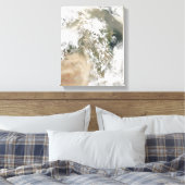 Staubstürme im Nahen Osten Leinwanddruck (Insitu (Schlafzimmer))