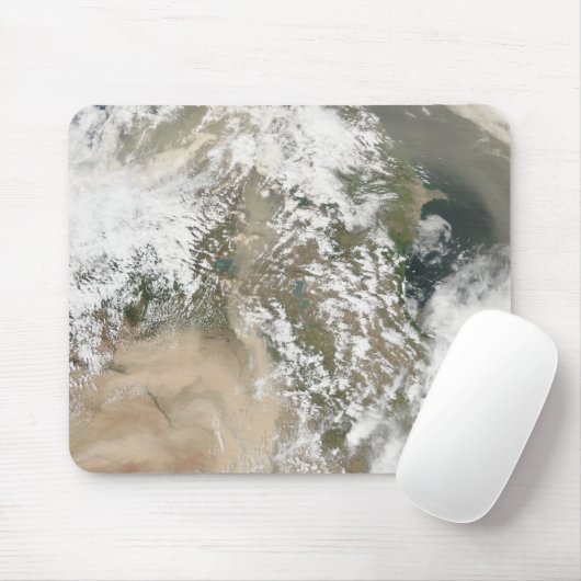 Staubstürme im Nahen Osten Mousepad (Mit Mouse)
