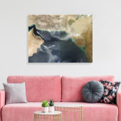 Staubstürme Leinwanddruck (Insitu (Wohnzimmer))