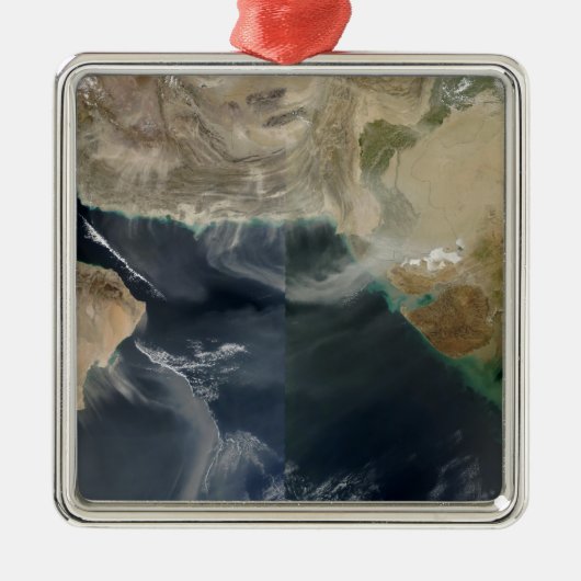 Staubstürme Ornament Aus Metall (Vorne)