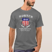 Staubtuch-amerikanischer Muskel 1972 v3 T-Shirt (Vorderseite)