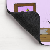 * Staubtuch * mit Hauch die Katze Mousepad (Ecke)