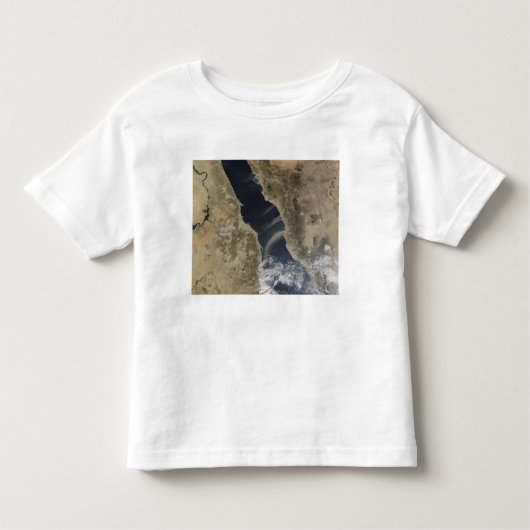 Staubwolken blasen vor der Küste Saudi-Arabiens Kleinkind T-shirt (Vorderseite)