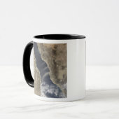 Staubwolken blasen vor der Küste Saudi-Arabiens Tasse (Vorderseite Links)