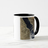 Staubwolken blasen vor der Küste Saudi-Arabiens Tasse (VorderseiteRechts)