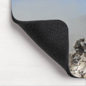 Staubwolken, die durch die Rotorabwaschanlage ange Mousepad (Ecke)