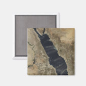 Staubwolken über dem Roten Meer Magnet (Vorderseite/Rückseite)