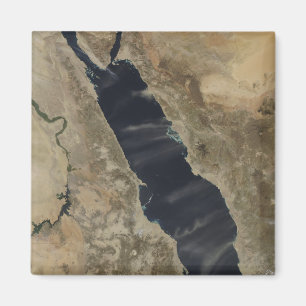 Staubwolken über dem Roten Meer Magnet