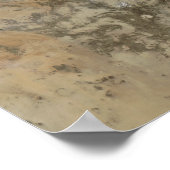 Staubwolken über dem Roten Meer Poster (Ecke)