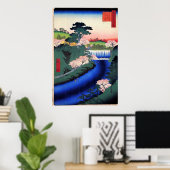 Staudamm am Otonashi River in Ōji, bekannt als "Th Poster (Heimbüro)