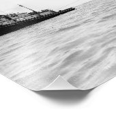 Staudamm der Großen Seen Montrealais Unterhalb der Fotodruck (Ecke)