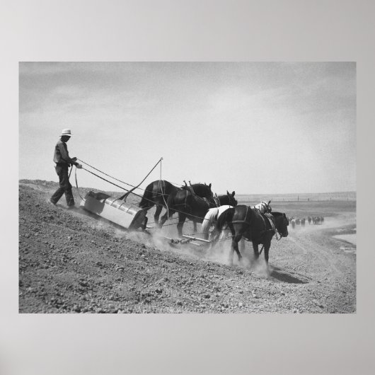 Staudamm-Gebäude: 1936 Poster (Vorne)