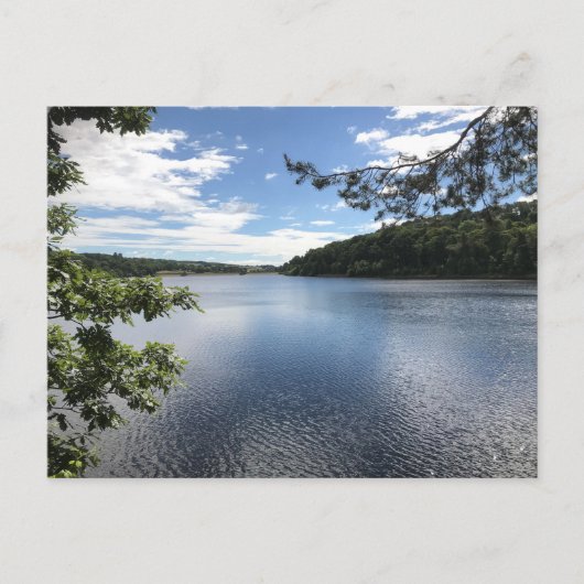 Staudamm im Peak District Postkarte (Vorderseite)