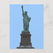 Staue von Liberty Postcard Custom New York Postcar Postkarte (Vorderseite)
