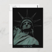 Staue von Liberty Postcard Custom New York Postcar Postkarte (Vorne/Hinten)