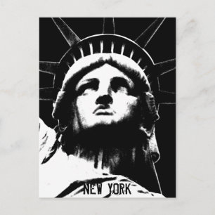 Staue von Liberty Postcard Custom New York Postcar Postkarte