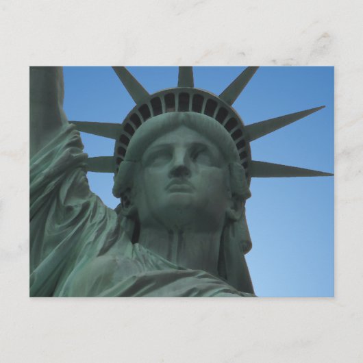 Staue von Liberty Postcard Custom New York Postcar Postkarte (Vorderseite)