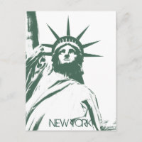 Staue von Liberty Postcard Custom New York Postcar
