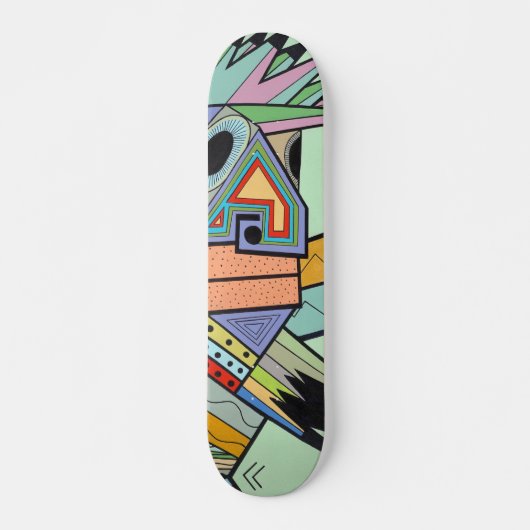 "Stauen Sie in Brooklyn" durch Ruchell Alexander Skateboard (Vorne)