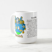 Stauffer nennen, der Ursprung, die Bedeutung und Kaffeetasse (Vorderseite Links)