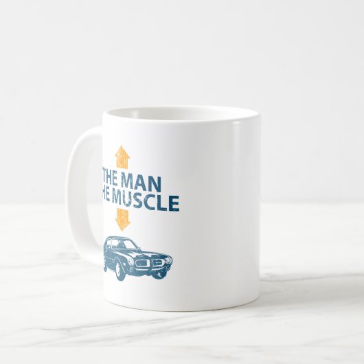 Stauluft 1970 Pontiac Firebird 400 Kaffeetasse (Vorderseite Links)