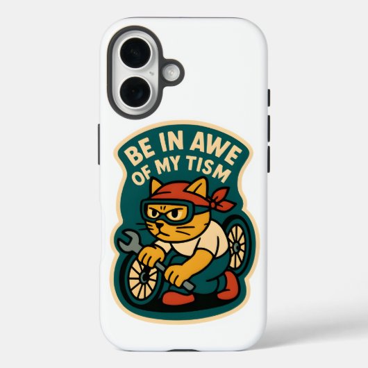 Staune über meinen Tismus Case-Mate iPhone Hülle (Rückseite)