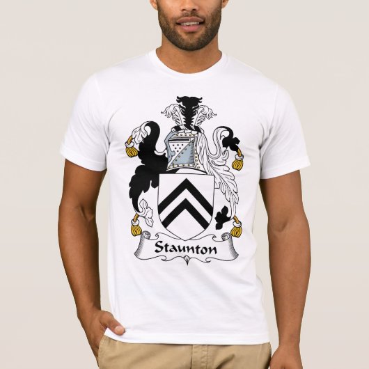 Staunton Familienwappen T-Shirt (Vorderseite)