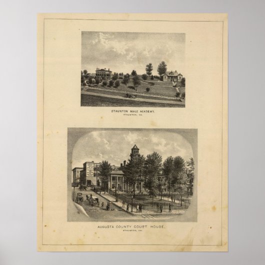 Staunton Male Academy Poster (Vorne)