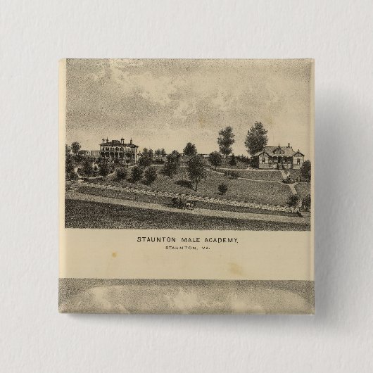 Staunton-Male-Akademie Button (Vorderseite)