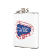 Staunton Staat Park Colorado Flachmann (Links)