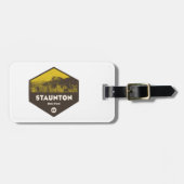 Staunton Staat Park Colorado Gepäckanhänger (Vorderseite horizontal)
