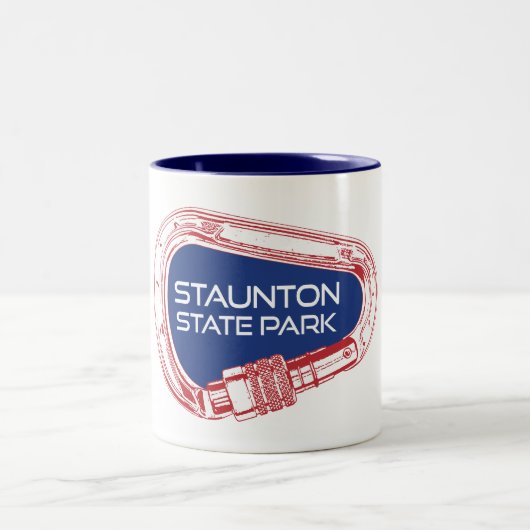 Staunton Staat Park Colorado Zweifarbige Tasse (Mittel)