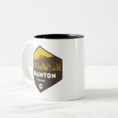 Staunton Staat Park Colorado Zweifarbige Tasse (Vorderseite Links)