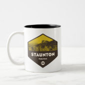 Staunton Staat Park Colorado Zweifarbige Tasse (Links)