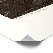 Staunton, VA Panoramic Map - 1857 Poster (Ecke)