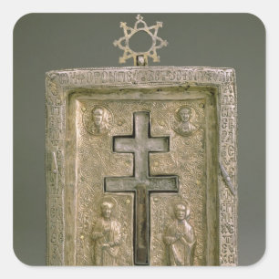 Staurothek Quadratischer Aufkleber