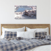 Stausee (Winter) Leinwanddruck (Insitu (Schlafzimmer))