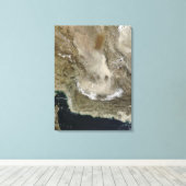 Stausturm im Iran Leinwanddruck (Insitu (Holzboden))