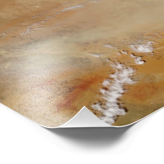 Stausturm im Nahen Osten Fotodruck (Ecke)