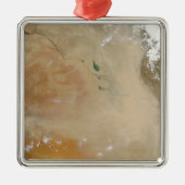 Stausturm im Nahen Osten Ornament Aus Metall (Vorne)