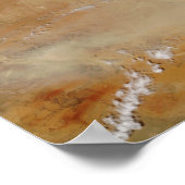 Stausturm im Nahen Osten Poster (Ecke)